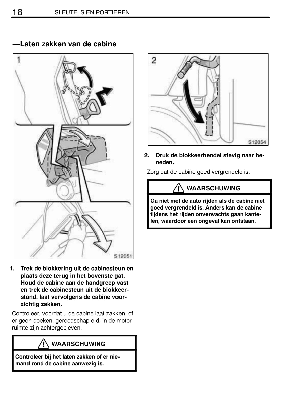 2009-2010 Toyota Dyna Owner's Manual | Dutch