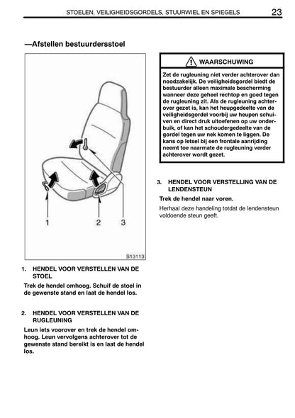 2009-2010 Toyota Dyna Owner's Manual | Dutch