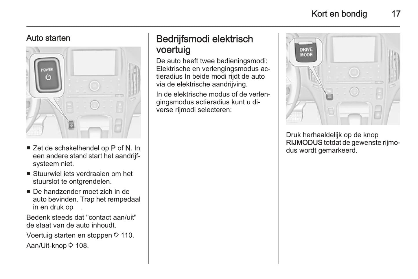 2014-2017 Opel Ampera Gebruikershandleiding | Nederlands