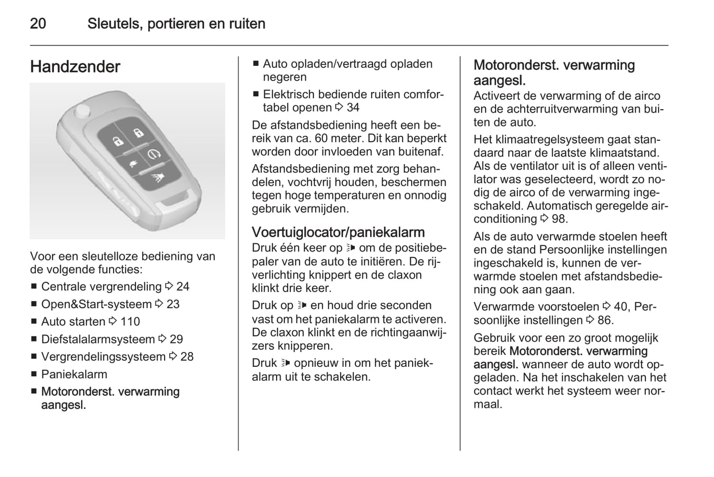 2014-2017 Opel Ampera Gebruikershandleiding | Nederlands