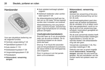 2014-2017 Opel Ampera Gebruikershandleiding | Nederlands