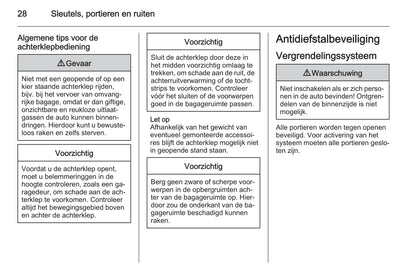 2014-2017 Opel Ampera Gebruikershandleiding | Nederlands