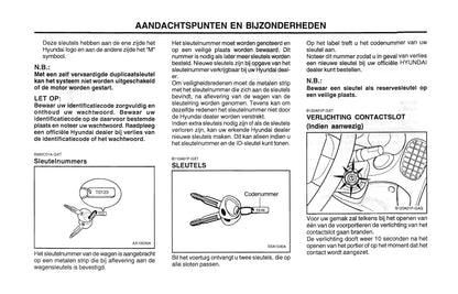 2000-2001 Hyundai H-1 Gebruikershandleiding | Nederlands