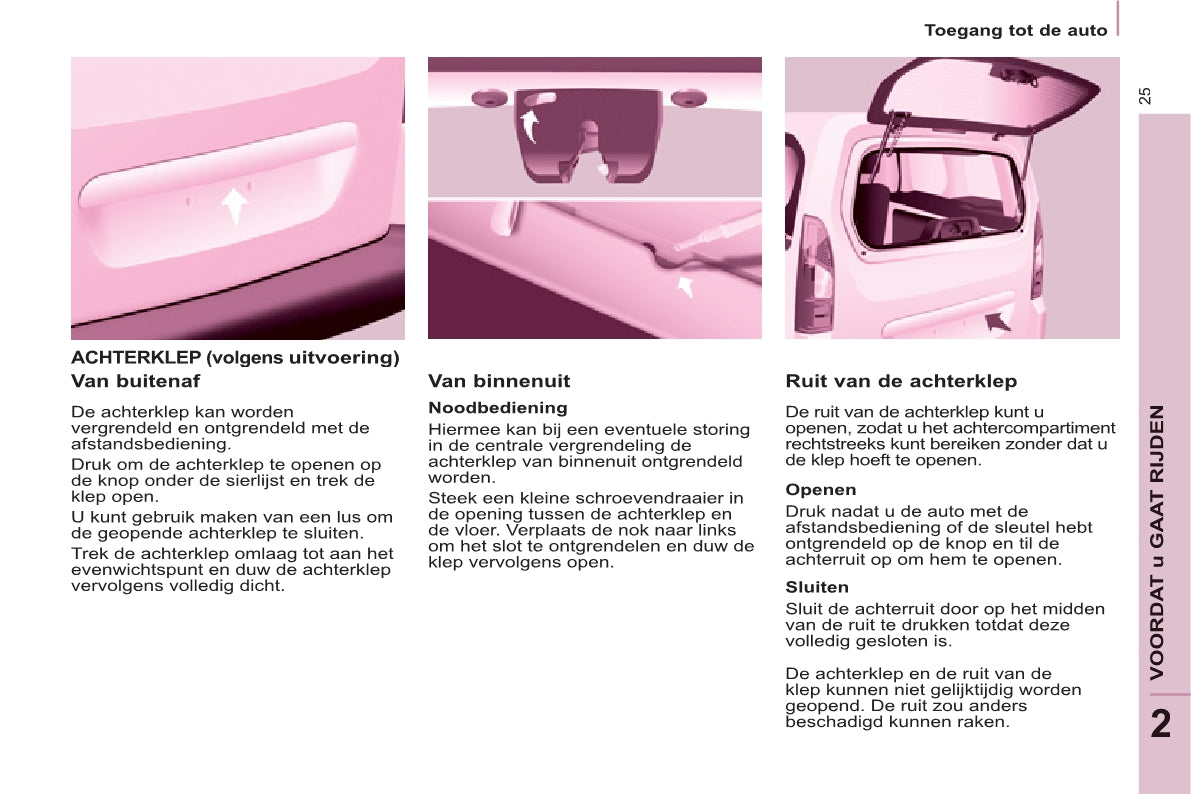 2008-2014 Citroën Berlingo Manuel du propriétaire | Néerlandais