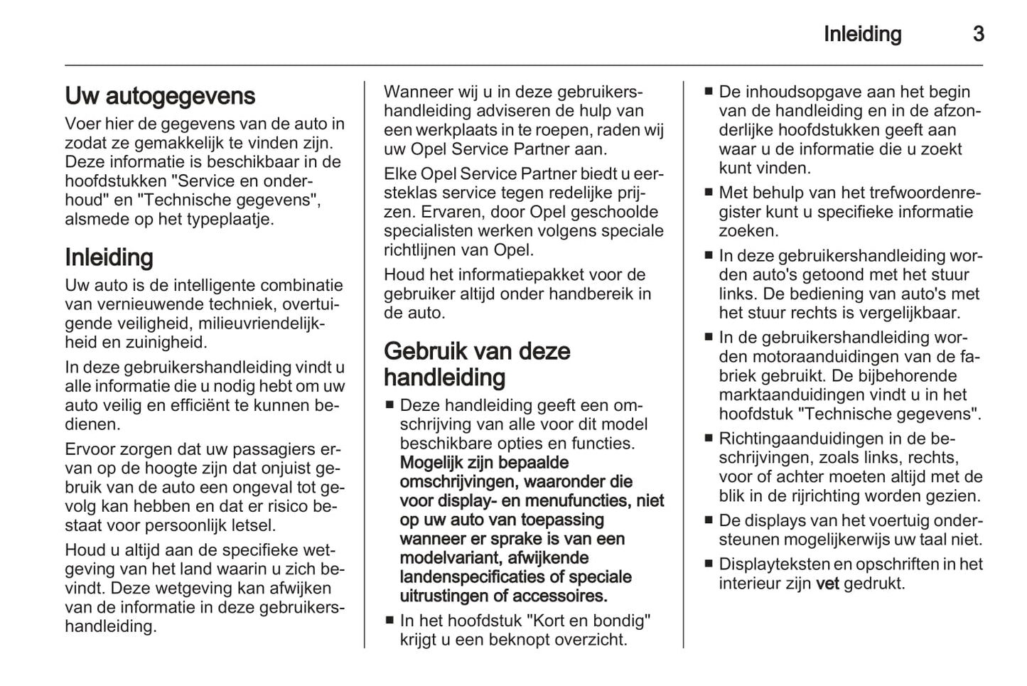 2012-2015 Opel Agila Gebruikershandleiding | Nederlands