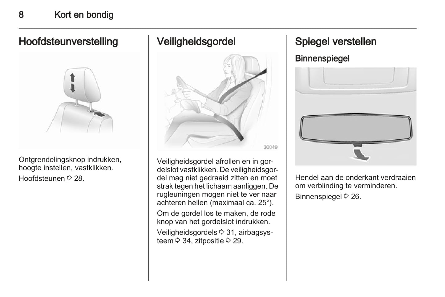 2012-2015 Opel Agila Gebruikershandleiding | Nederlands