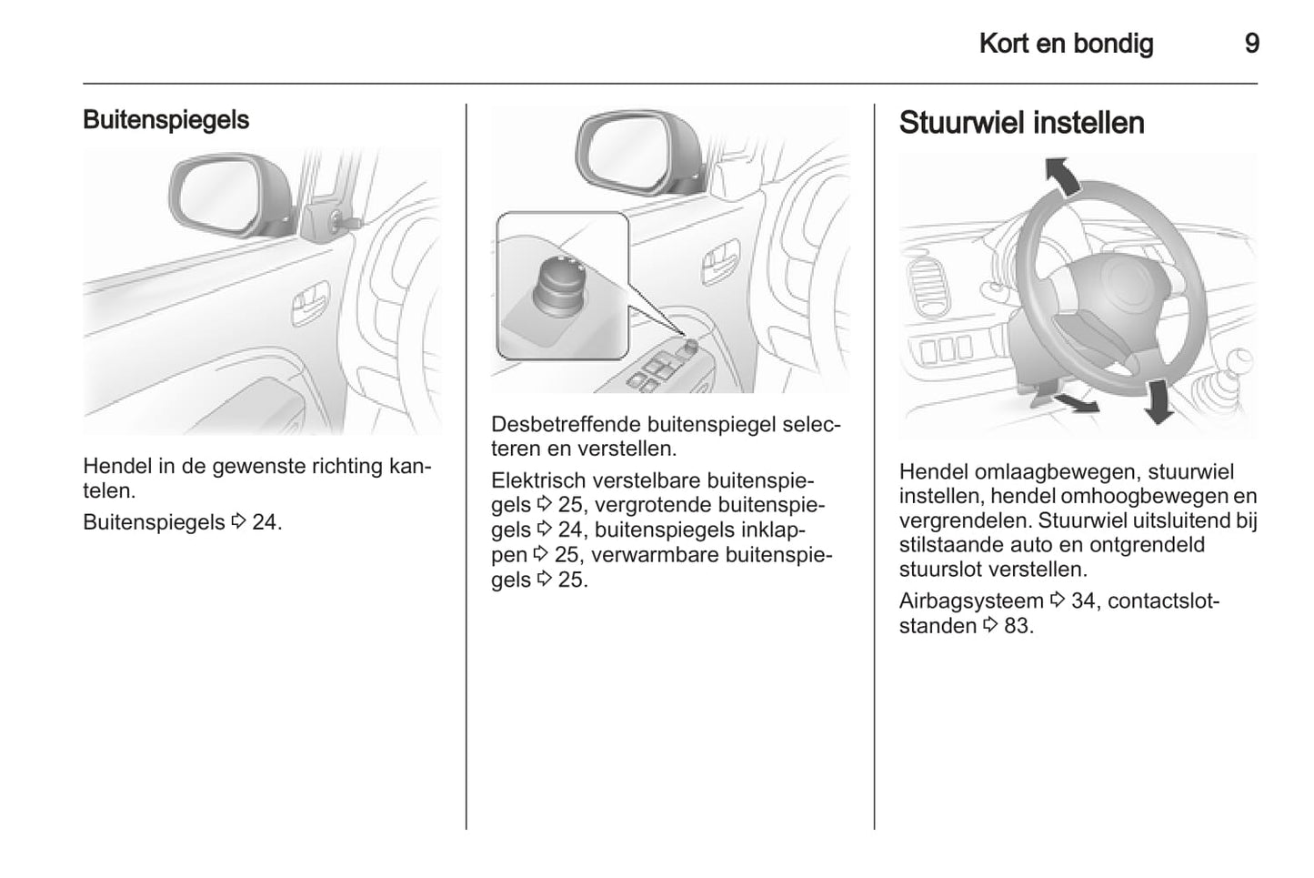 2012-2015 Opel Agila Gebruikershandleiding | Nederlands