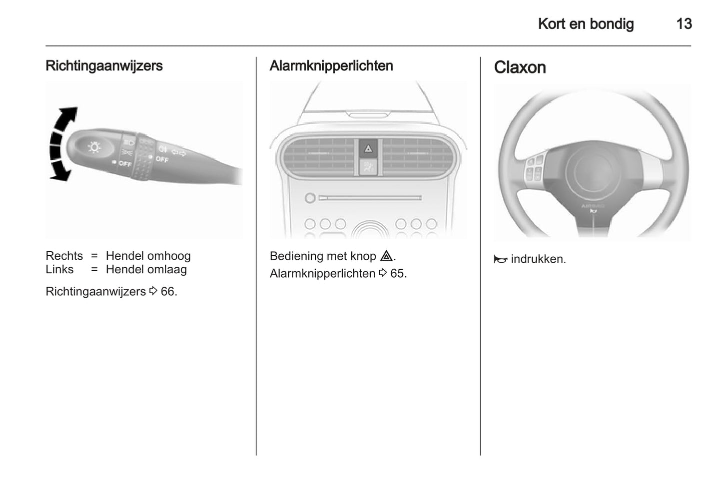 2012-2015 Opel Agila Gebruikershandleiding | Nederlands