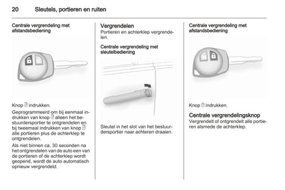 2012-2015 Opel Agila Gebruikershandleiding | Nederlands