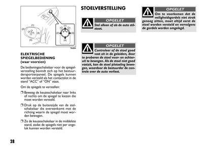 2008-2009 Fiat Sedici Gebruikershandleiding | Nederlands