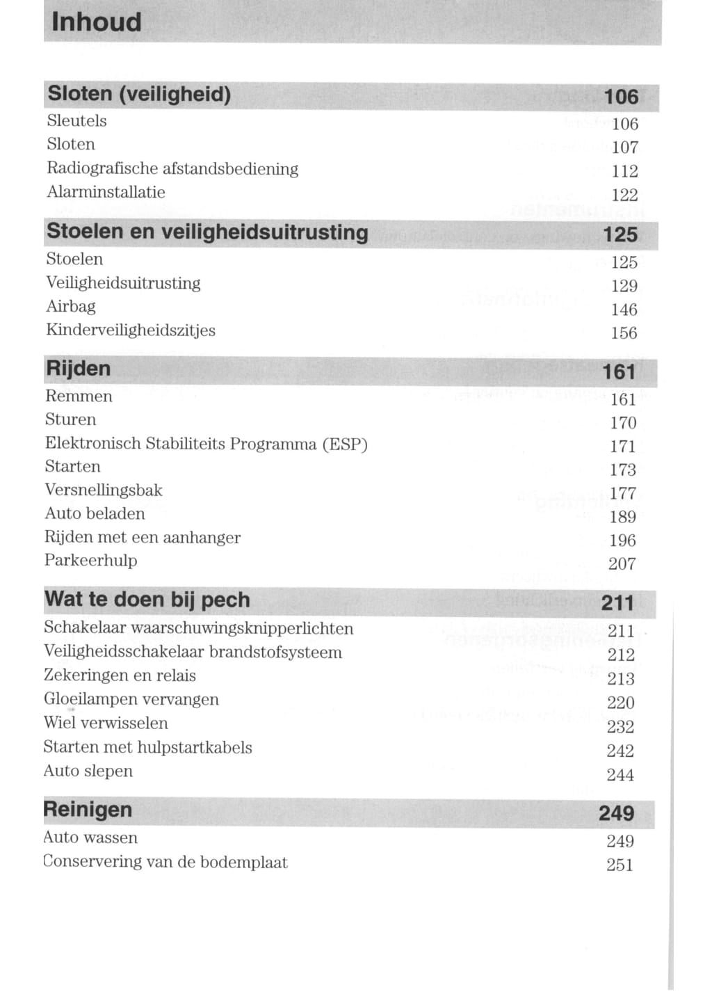 2006-2007 Ford Focus Gebruikershandleiding | Nederlands