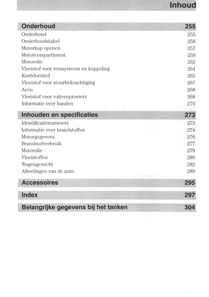 2006-2007 Ford Focus Gebruikershandleiding | Nederlands