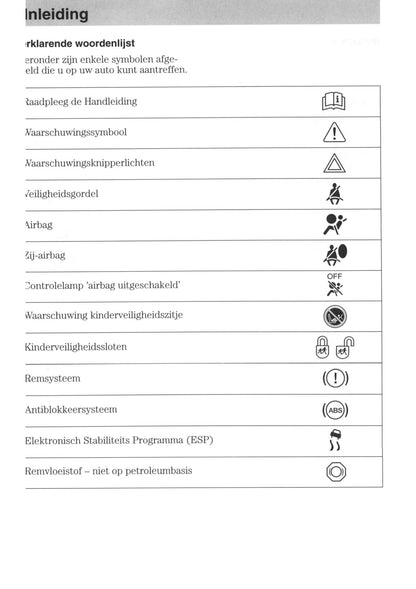 2006-2007 Ford Focus Gebruikershandleiding | Nederlands