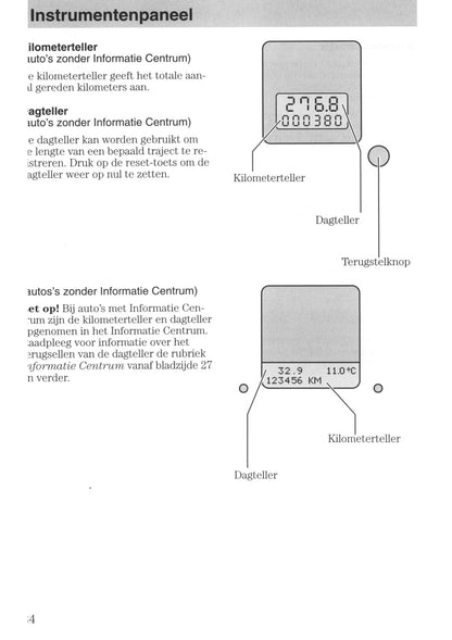 2006-2007 Ford Focus Gebruikershandleiding | Nederlands