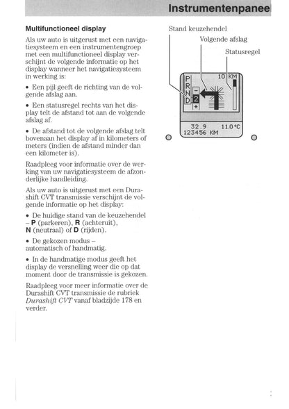 2006-2007 Ford Focus Gebruikershandleiding | Nederlands