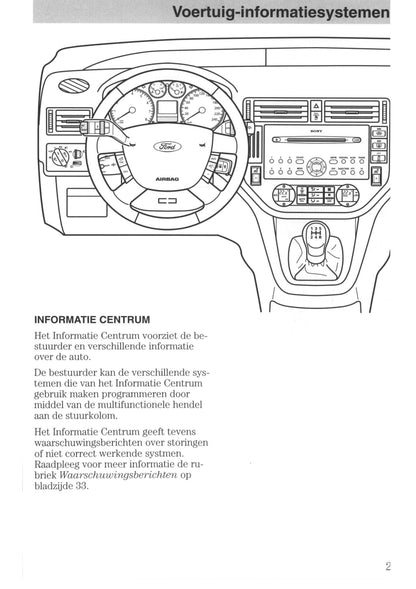 2006-2007 Ford Focus Gebruikershandleiding | Nederlands