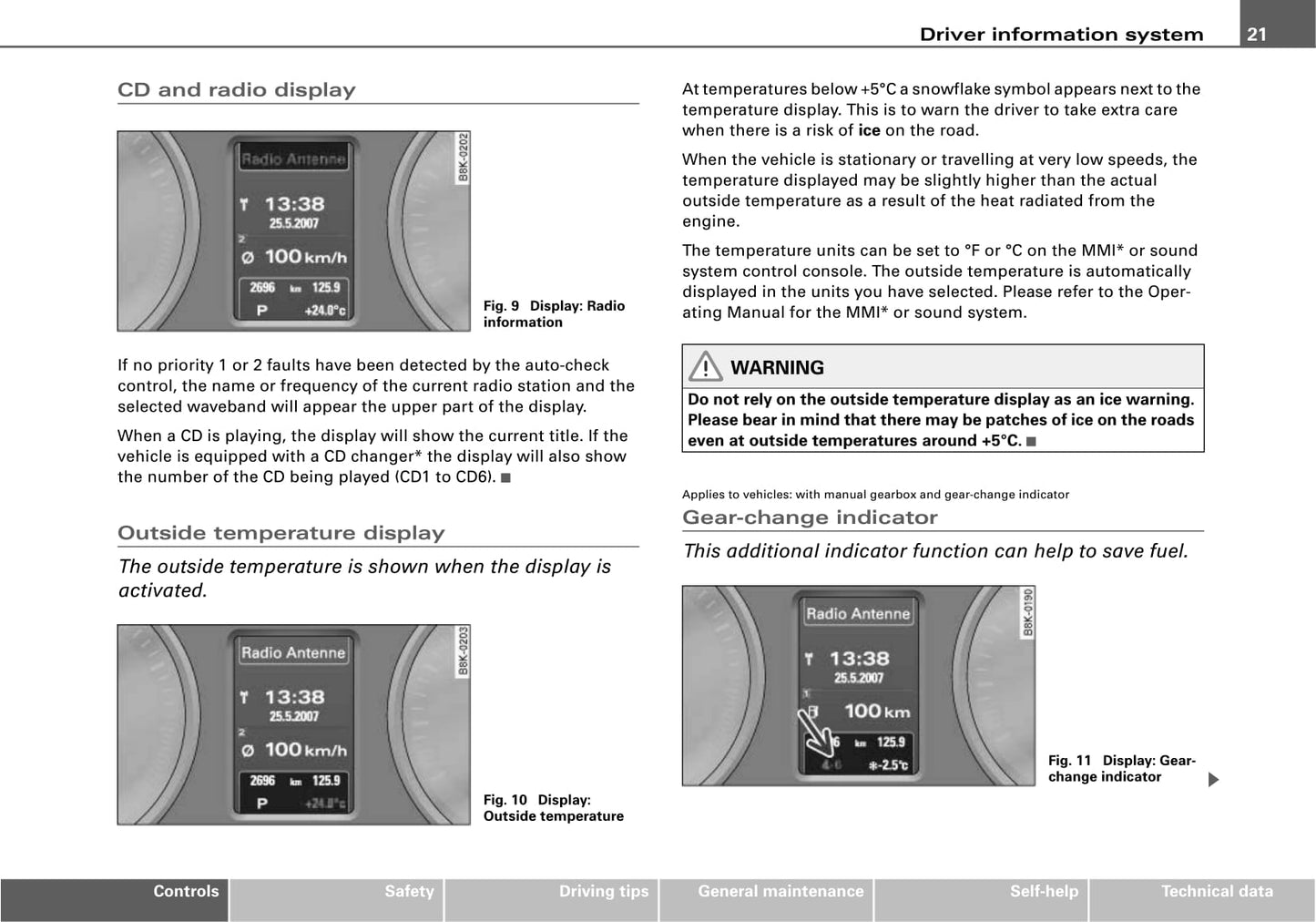 2007-2012 Audi S5 Owner's Manual | English