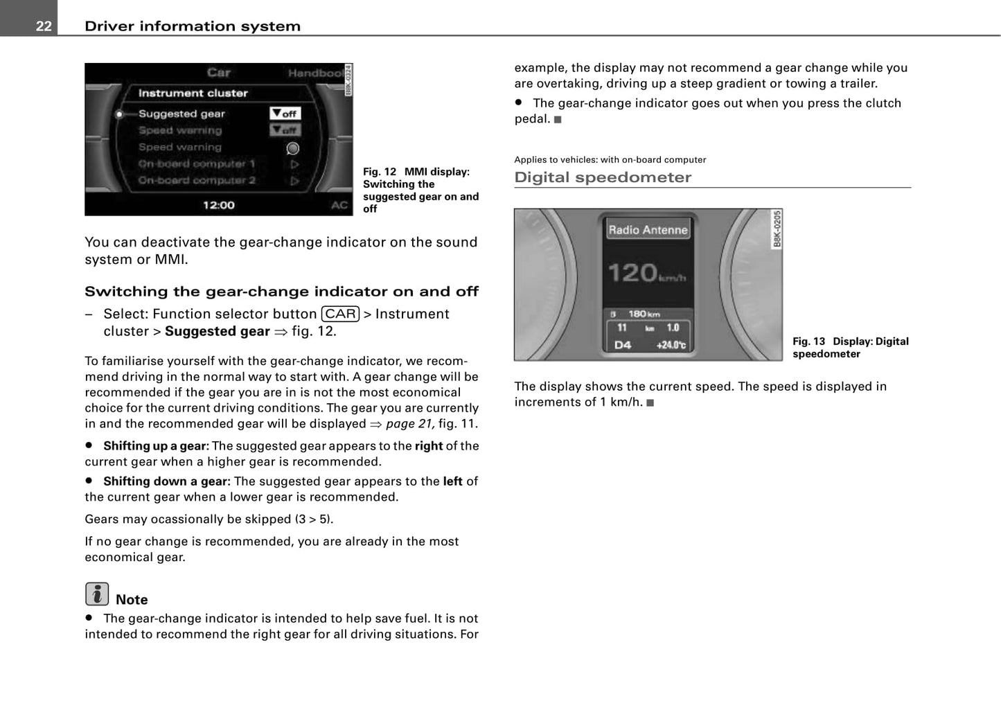 2007-2012 Audi S5 Owner's Manual | English