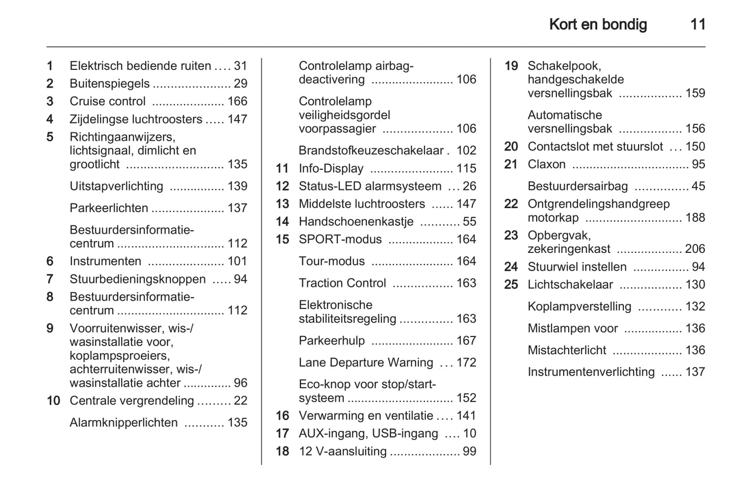 2012 Opel Astra Gebruikershandleiding | Nederlands