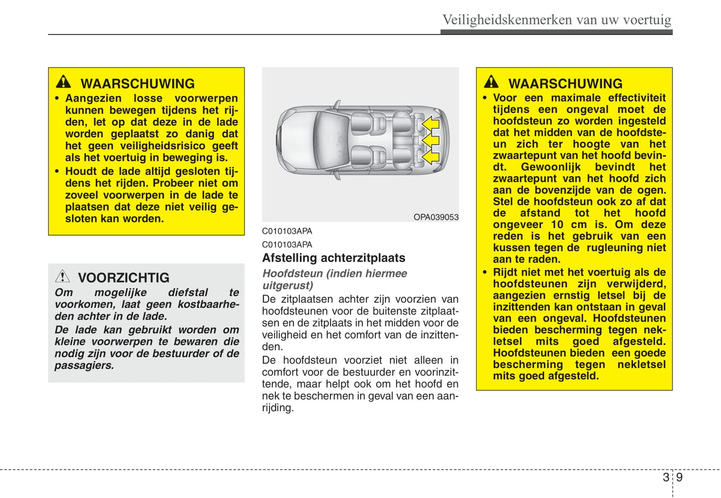 2010-2011 Hyundai i10 Bedienungsanleitung | Niederländisch