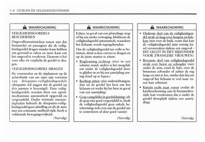 2006-2011 Chevrolet Captiva Owner's Manual | Dutch