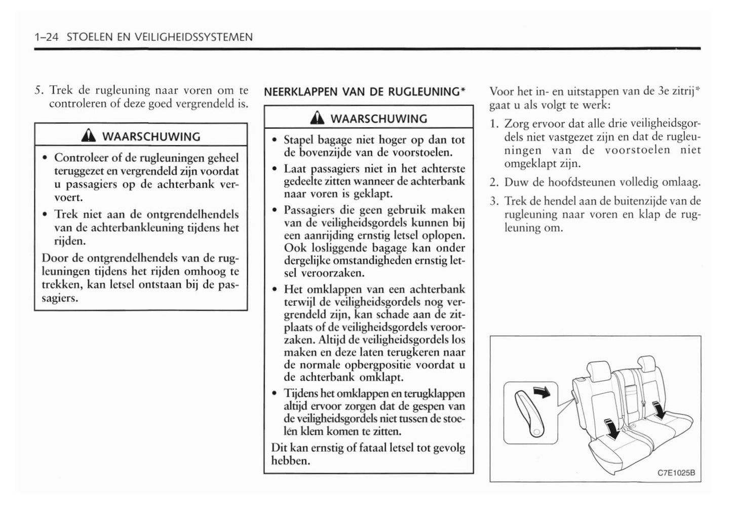 2006-2011 Chevrolet Captiva Owner's Manual | Dutch