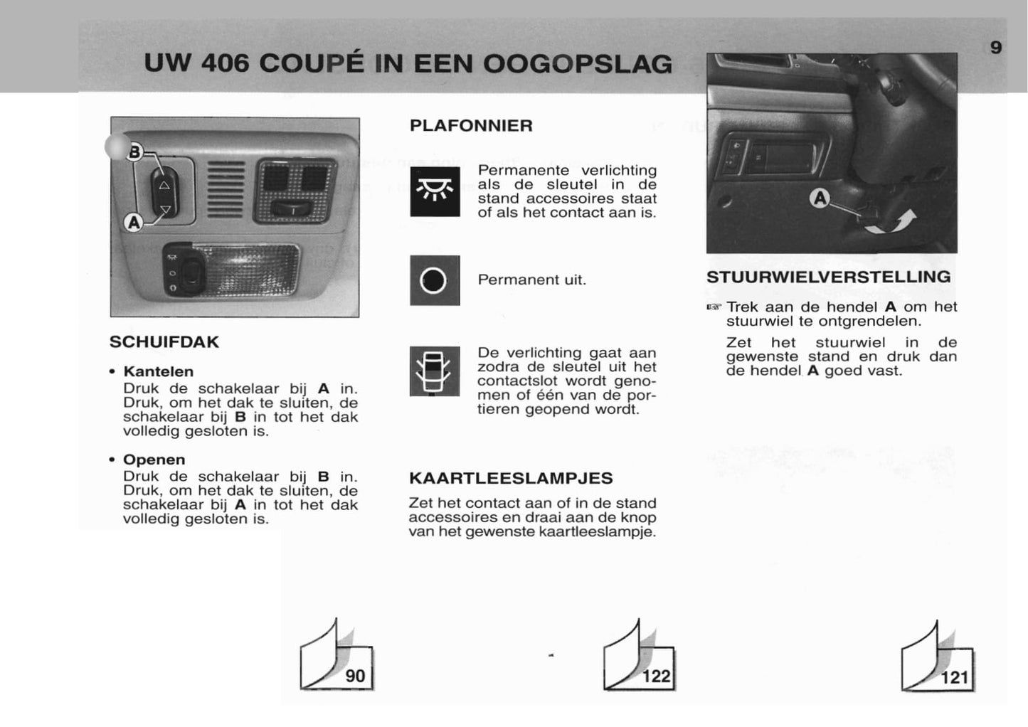 2003-2004 Peugeot 406 Coupé Gebruikershandleiding | Nederlands