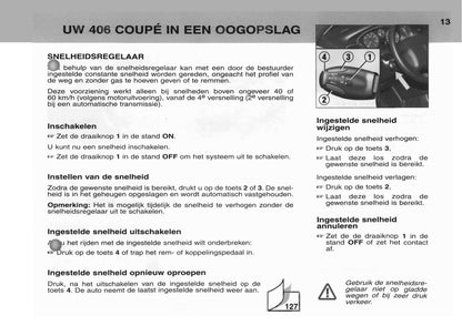 2003-2004 Peugeot 406 Coupé Gebruikershandleiding | Nederlands