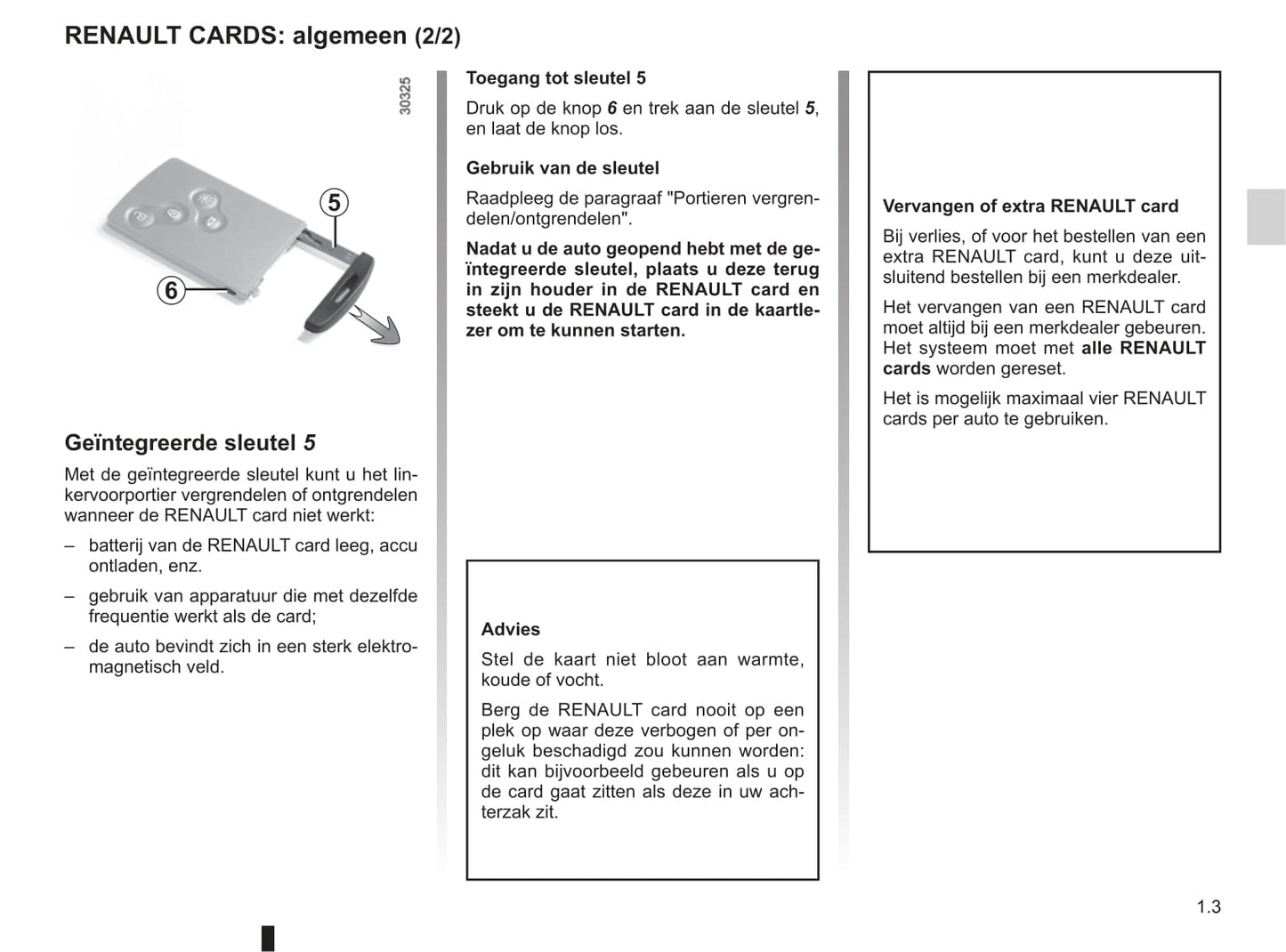 2010-2011 Renault Koleos Owner's Manual | Dutch