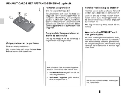 2010-2011 Renault Koleos Owner's Manual | Dutch