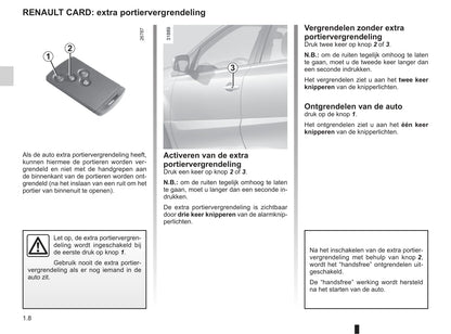 2010-2011 Renault Koleos Owner's Manual | Dutch