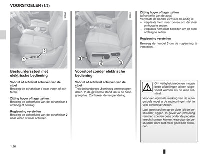 2010-2011 Renault Koleos Owner's Manual | Dutch