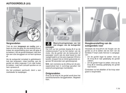 2010-2011 Renault Koleos Owner's Manual | Dutch