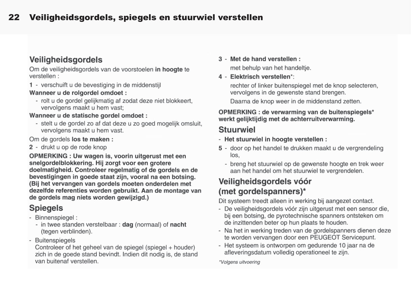 1994-1997 Peugeot 306 Gebruikershandleiding | Nederlands