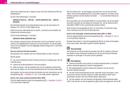 2005-2006 Skoda Fabia Owner's Manual | Dutch