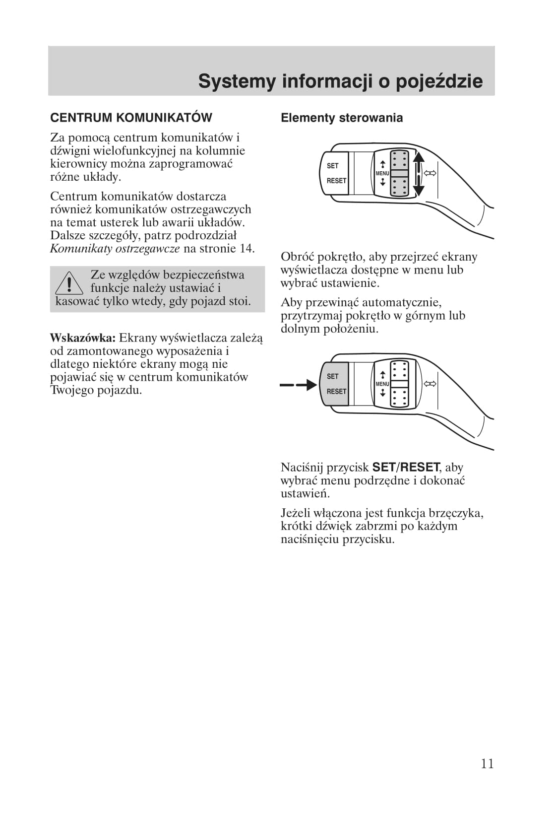 2008-2011 Ford Focus Gebruikershandleiding | Pools