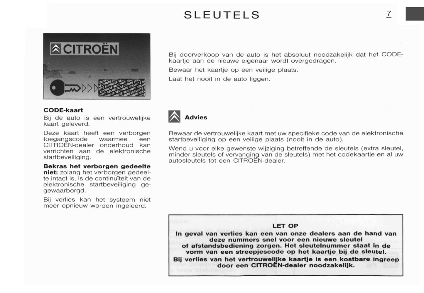 2002-2003 Citroën C3 Owner's Manual | Dutch