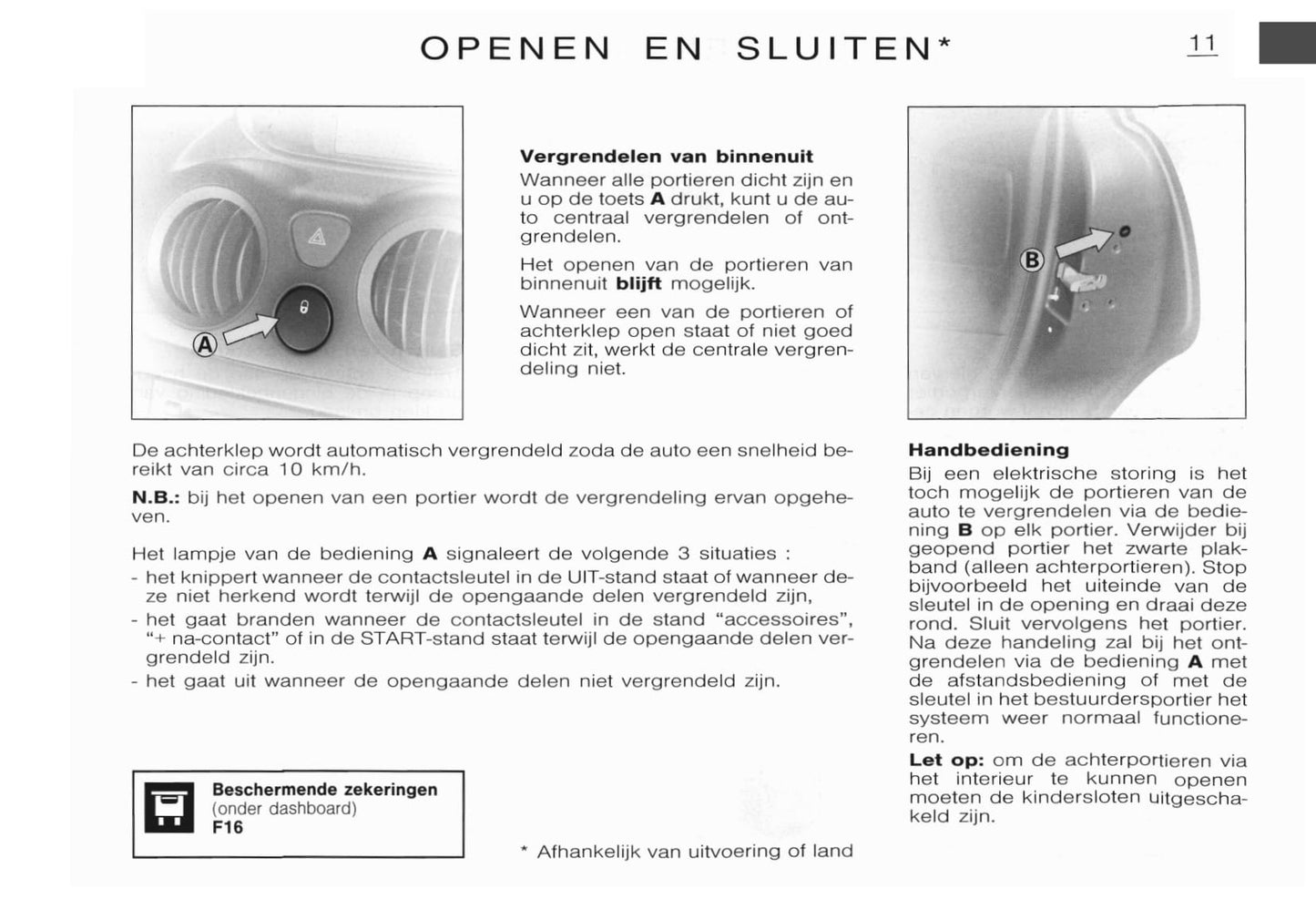 2002-2003 Citroën C3 Owner's Manual | Dutch