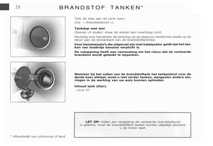 2002-2003 Citroën C3 Owner's Manual | Dutch