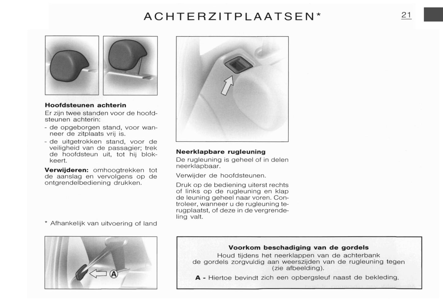 2002-2003 Citroën C3 Owner's Manual | Dutch