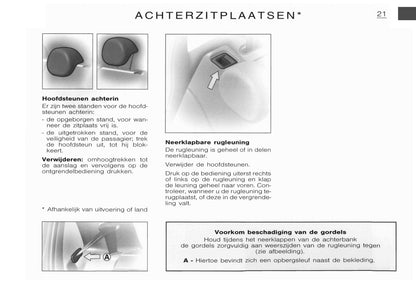 2002-2003 Citroën C3 Owner's Manual | Dutch