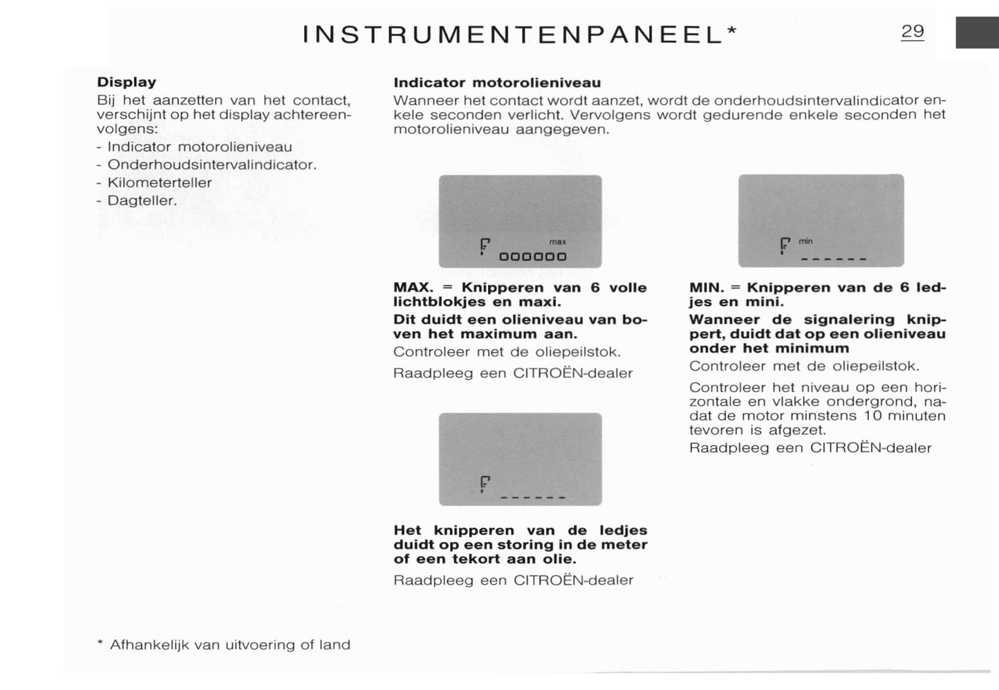 2002-2003 Citroën C3 Owner's Manual | Dutch