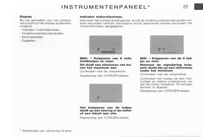 2002-2003 Citroën C3 Owner's Manual | Dutch