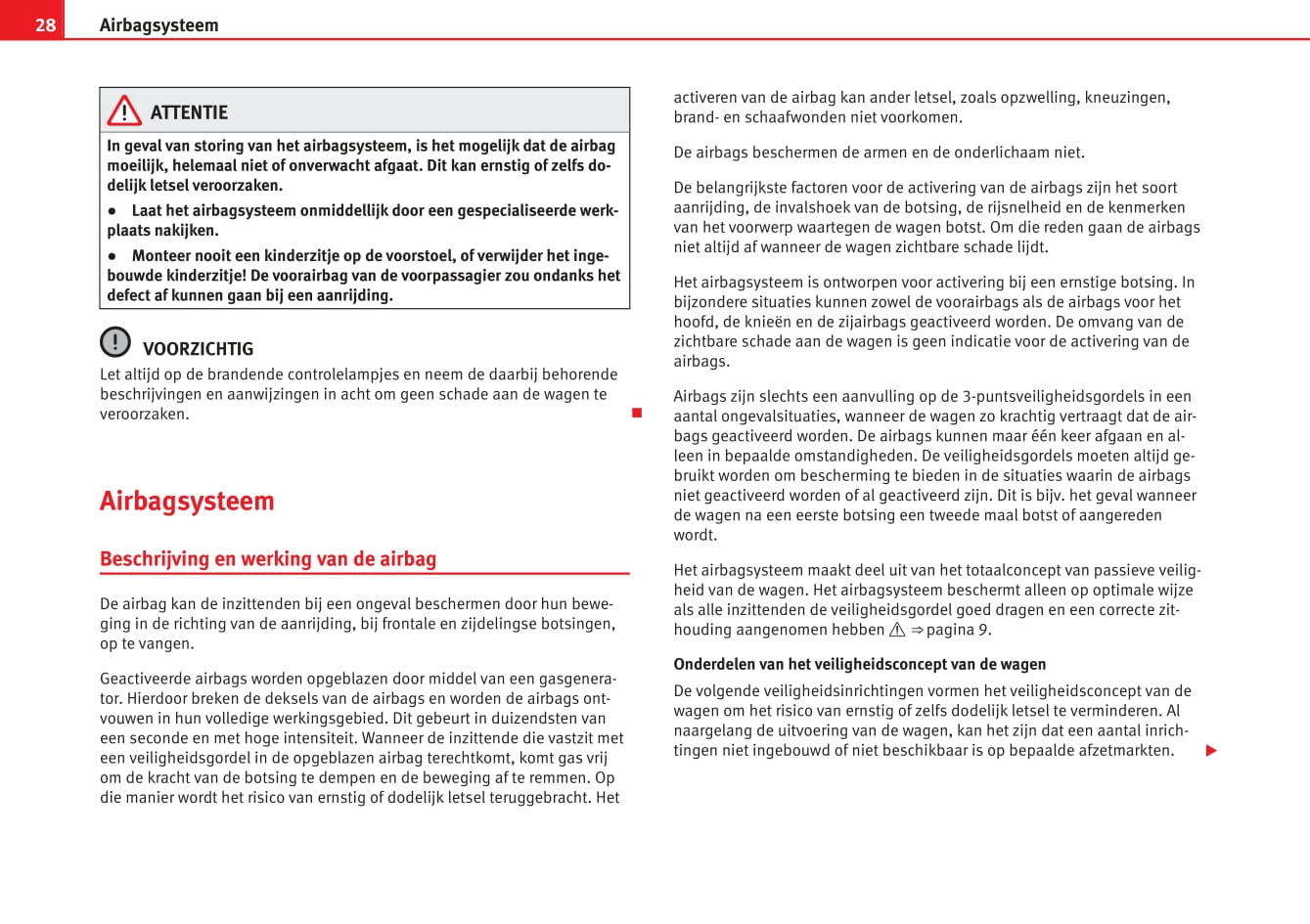 2014-2015 Seat Alhambra Owner's Manual | Dutch