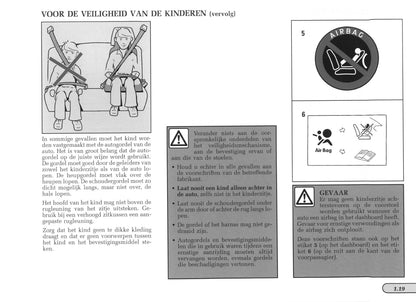 1997-1998 Renault Mégane Cabriolet/Mégane Cabrio Owner's Manual | Dutch