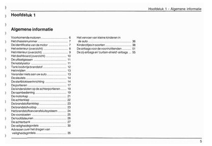 2005-2012 Daihatsu Sirion Gebruikershandleiding | Nederlands