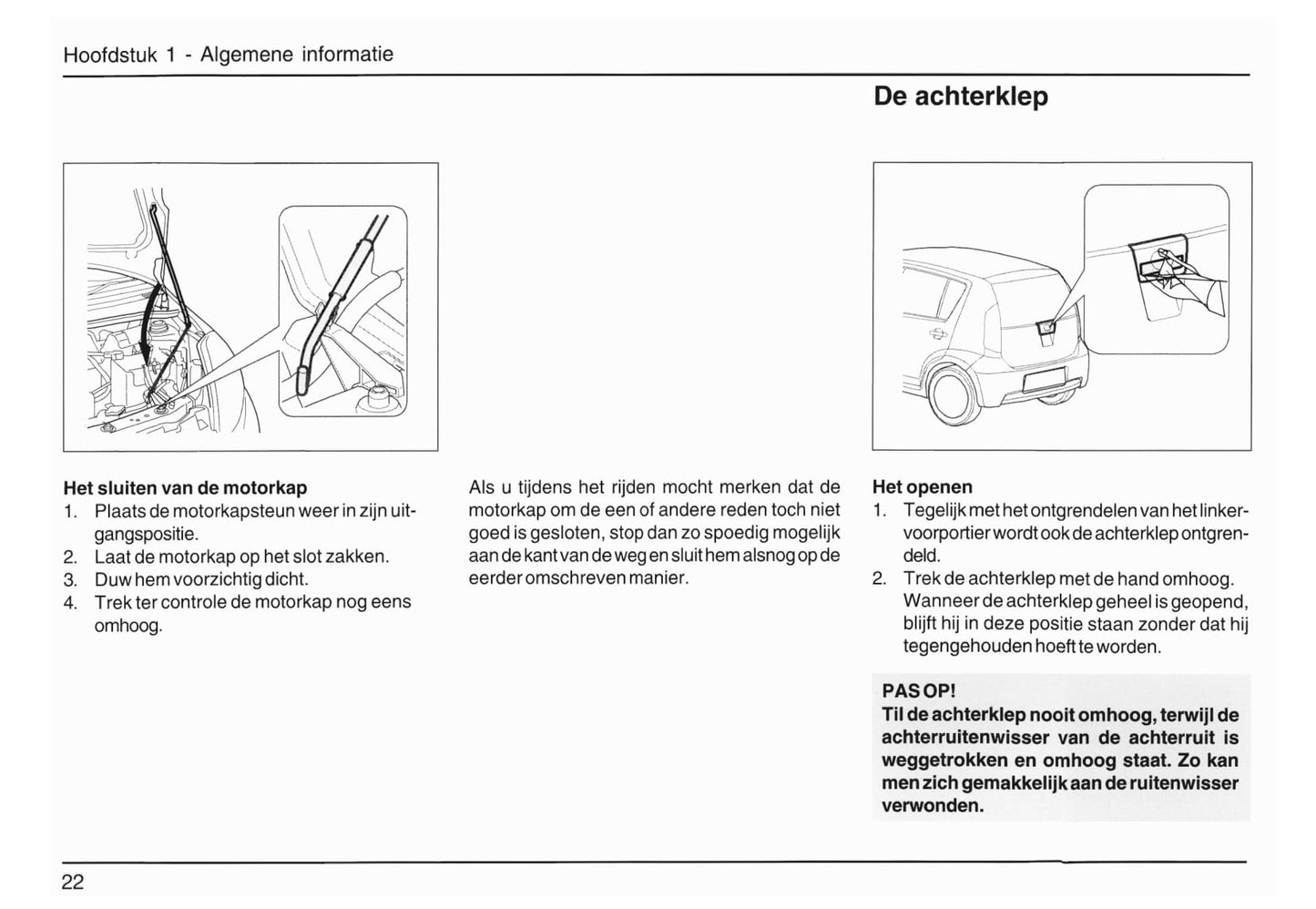 2005-2012 Daihatsu Sirion Gebruikershandleiding | Nederlands