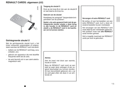 2011-2012 Renault Scénic/Grand Scénic Owner's Manual | Dutch