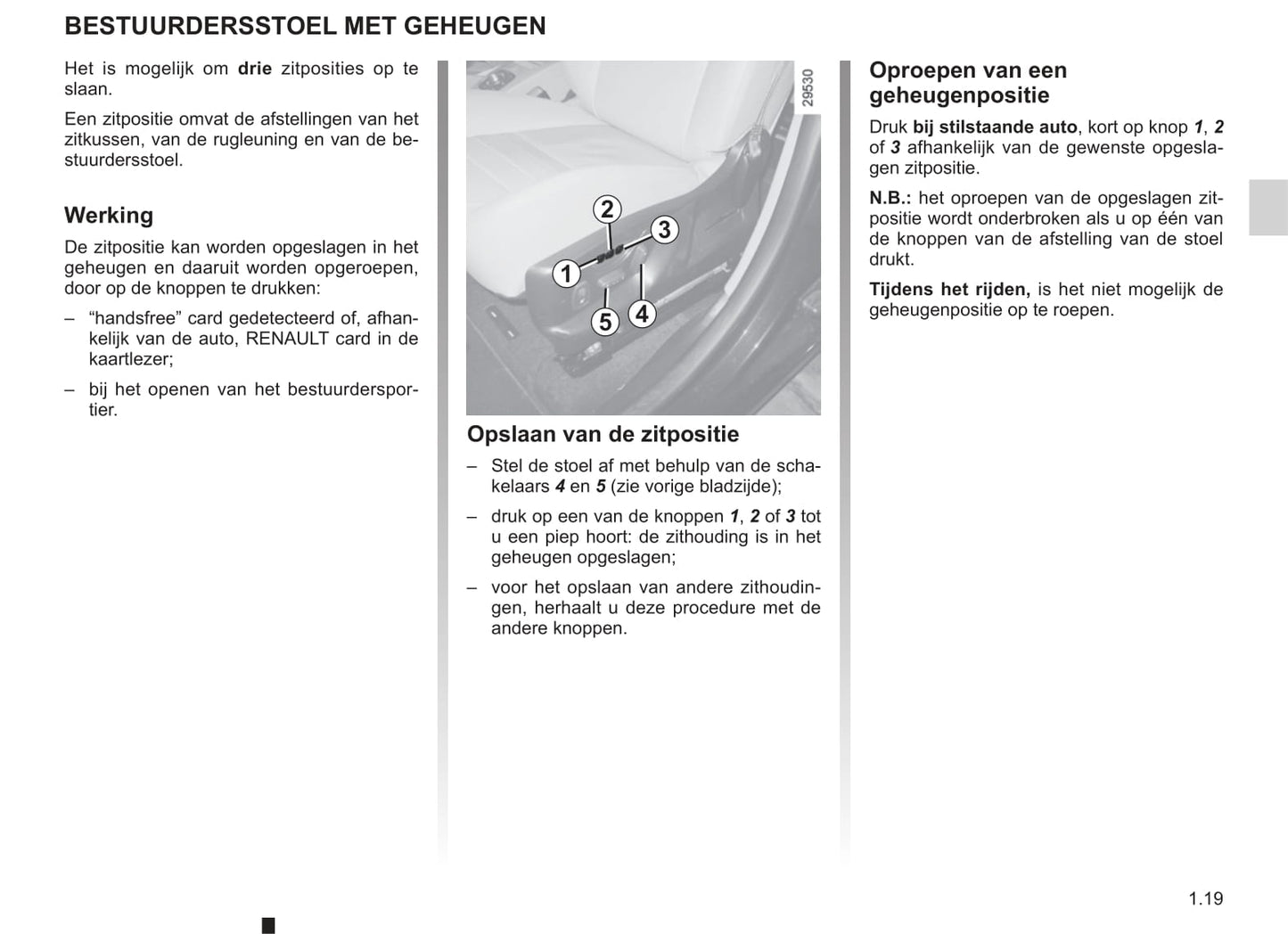 2011-2012 Renault Scénic/Grand Scénic Owner's Manual | Dutch