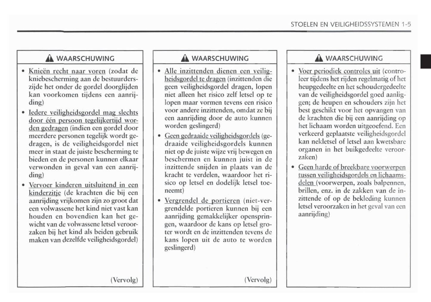 2005-2010 Chevrolet Matiz Owner's Manual | Dutch